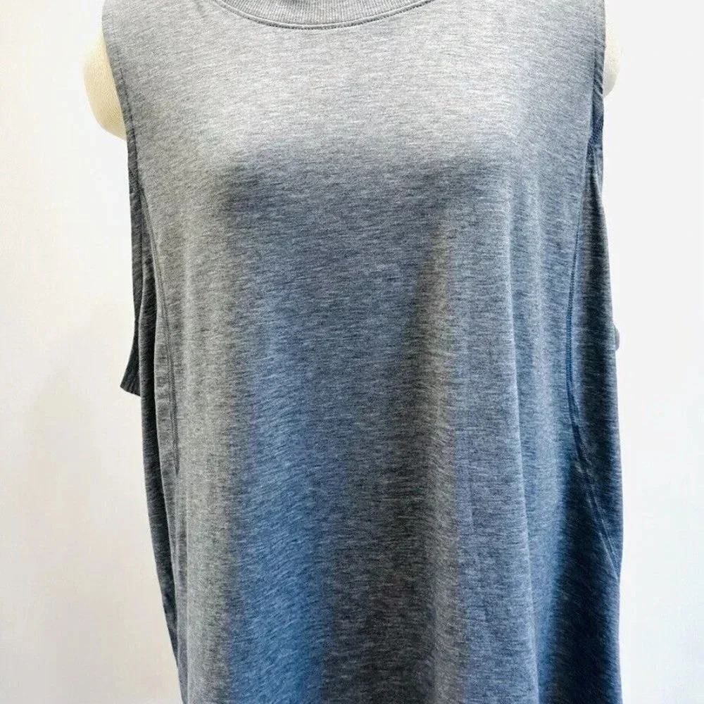 NWT TEK GEAR Women Sleeveless Athletic Leisure Flowy Wide Armhole Muscle Tank 2X - Picture 2 of 11